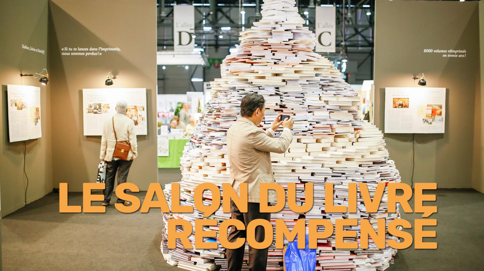 Le salon du livre récompensé - salon du livre de Genève - Palexpo